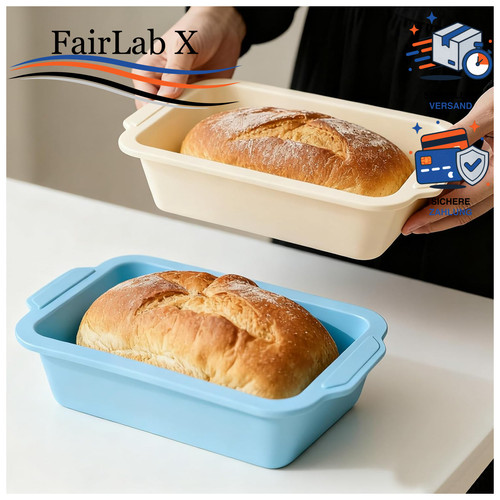 Silikon brotbackform stück - brotbackform, 2-stück