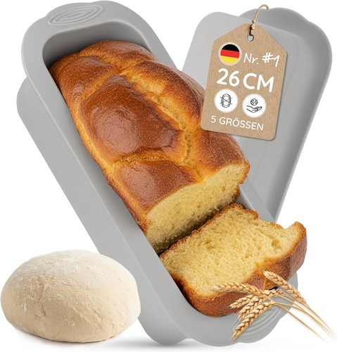 Brotbackform silikon - silikon, –