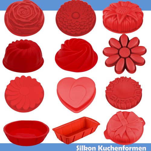 Backformen silikon kuchenform - silikon,